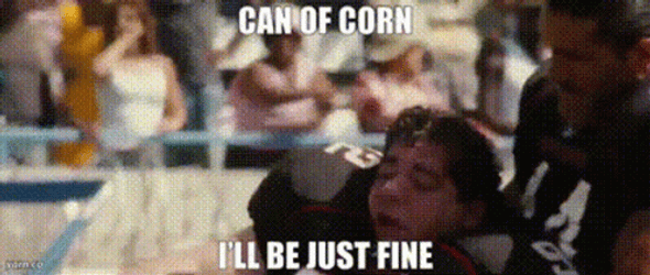 Can Of Corn Scene From The Longest Yard GIF