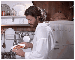 Can Yaman Showing Pasta GIF