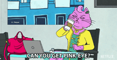 Can You Get Pink Eye Amy Sedaris GIF