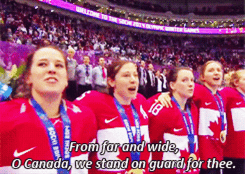 Canada National Anthem GIF