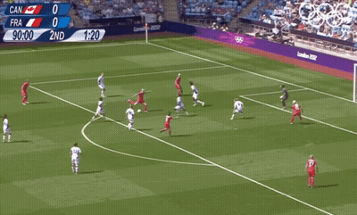 Canada Vs France Olympic Soccer 2012 GIF