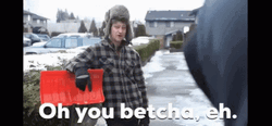 Canada You Betcha Vlogging In Snow GIF