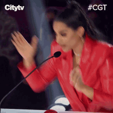 Canadas Got Talent Hitting The Easy Button GIF