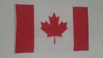 Canadian Flag With Maple Leaf GIF