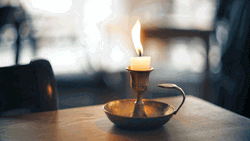Candle Burning Holder GIF