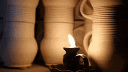 Candle Light Pots GIF