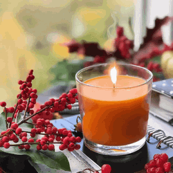Candle Scented Flowers GIF