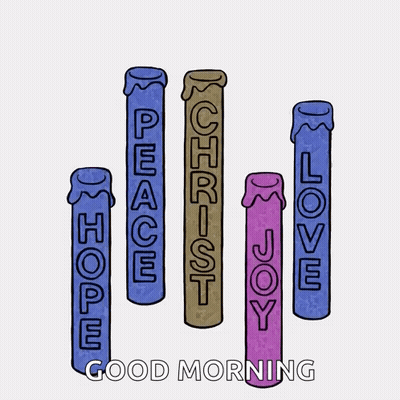 Candles Peace Hope Christ Love Joy GIF