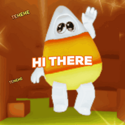 Candy Corn Hi There GIF