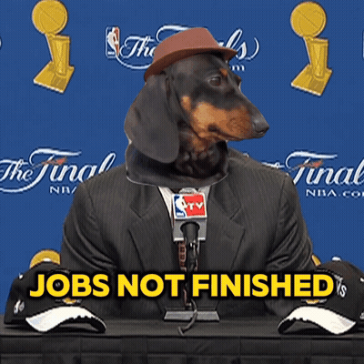 Cane's Can With Straw Hat And Bow Tie GIF