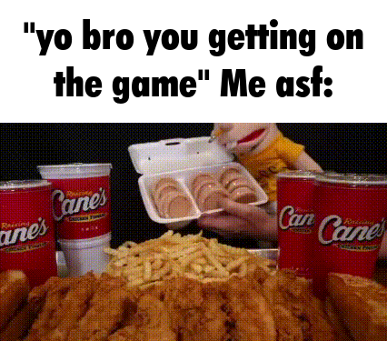 Cane's Soda Can Next To Fried Food Tray GIF