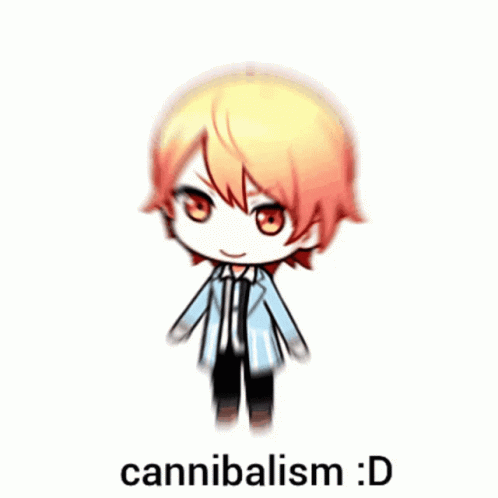 Cannibalism D Face Close Up GIF