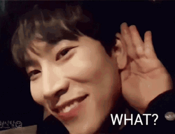 Cant Hear You Btob Seo Eunkwang GIF