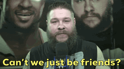 Cant We All Just Get Along Kevin Owens GIF