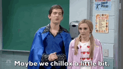 Cant We All Just Get Along Man Woman GIF