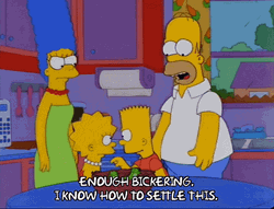 Cant We All Just Get Along The Simpsons GIF
