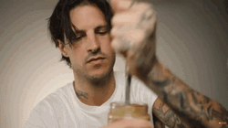 Cap Bailey Stabbing Peanut Butter GIF