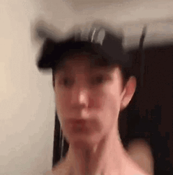 Cap Guy Salute Meme GIF