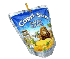Capri Sun Safari Fruits Juice Bag Sticker