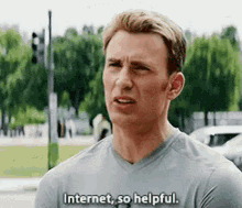 Captain America About Internet GIF
