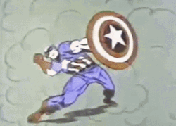 Captain America Comic Punch