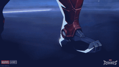 Captain America Holding Shield Marvel Games Ad GIF
