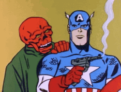 Captain America With Red Skull