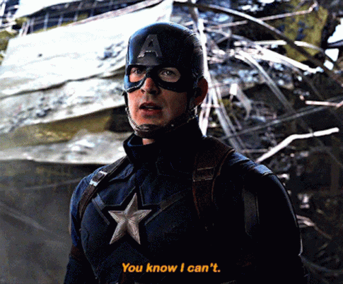 Captain America You Know I Can't Destroyed Building GIF