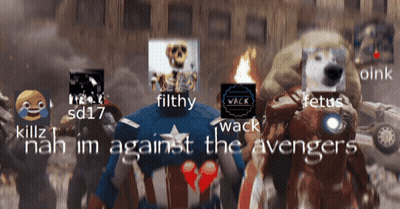 Captain Americas Saying Filthy Nah Im Against The Avengers GIF