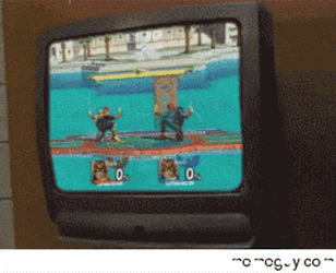 Captain Falcon Falcon Punch GIF