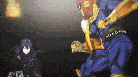 Captain Falcon Lucina GIF