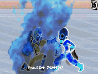Captain Falcon Saitama GIF