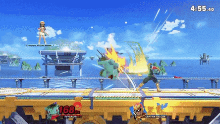 Captain Falcon Smash Bros GIF