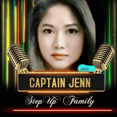 Captain Jenn Step Up Family Poster Woman's Face GIF