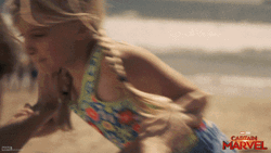 Captain Marvel Image Compilation GIF