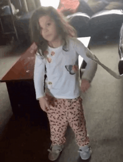 Captain Marvel Saying I'm Just A Girl GIF
