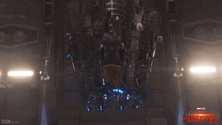 Captain Marvel Unleashing Superpowers GIF