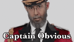 Captain Obvious Face Swap GIF