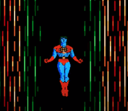 Captain Planet Flying Up GIF