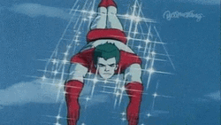 Captain Planet Glowing GIF