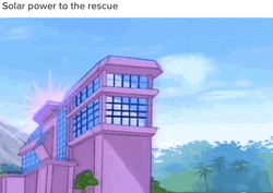 Captain Planet Glowing House GIF