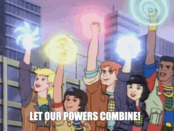 Captain Planet Let Powers Combined GIF