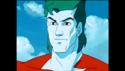 Captain Planet Pointing GIF