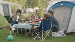 Car Camping Family Having Fun GIF