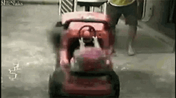 Car Crash Kid Spinning GIF