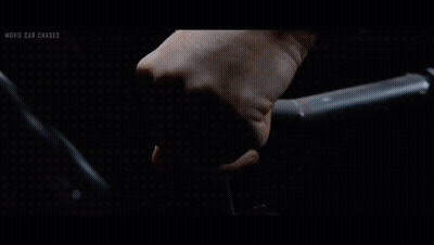 Car Driving City Night Sign A GIF