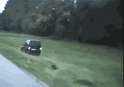 Car Driving Crazy Jumping High GIF