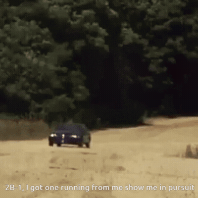 Car Driving Dirt Road 2B-1 I Got One Running From Me Show Me In Pursuit GIF