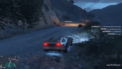 Car Driving Down Road GIF