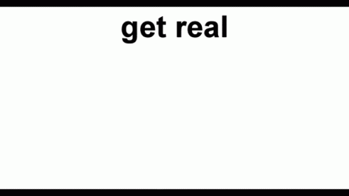 Car Driving Down Road Saying Get Real GIF